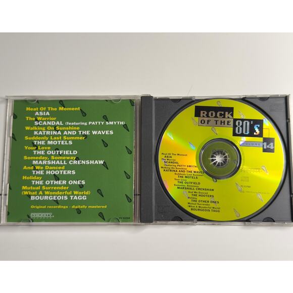 Rock of the 80’s Volume 14 CD 1994 Priority Records – Asia, Scandal, Katrina - Picture 3 of 7